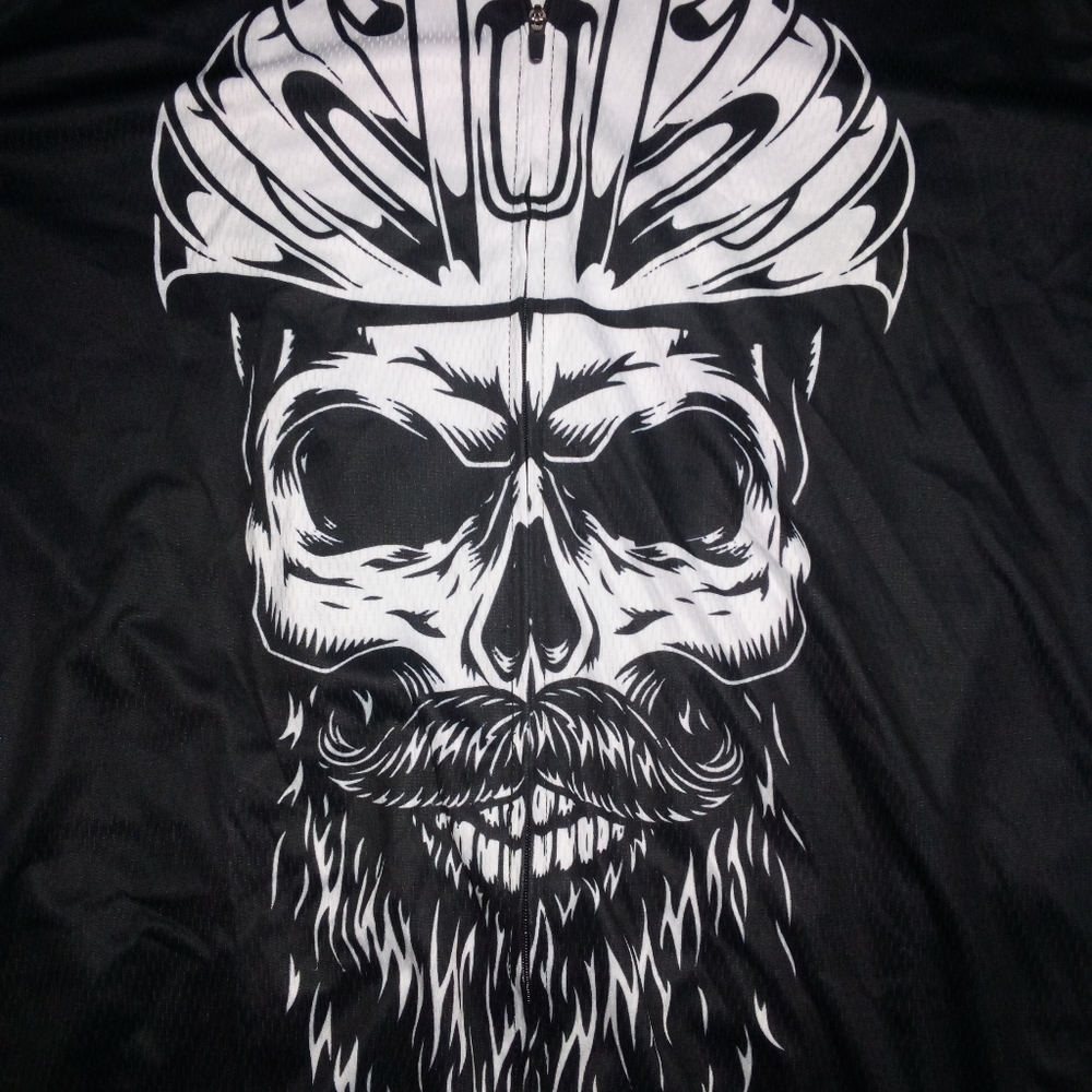 Bicycle Booth's Movember Club Jersey (Black) 2XL